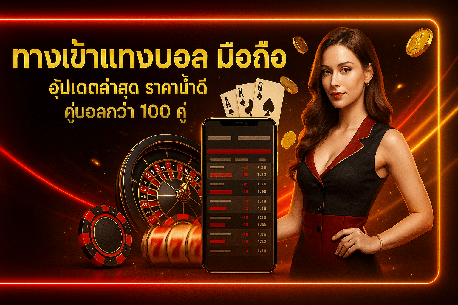 ทางเข้าแทงบอล มือถือ