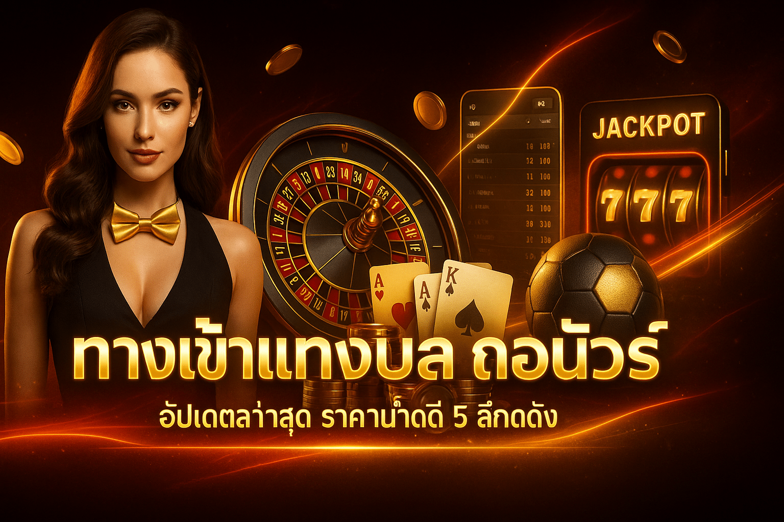 ทางเข้าแทงบอล ถอนชัวร์